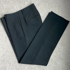 Ann Taylor Curvy Fit Black Dress Pants Straight Leg